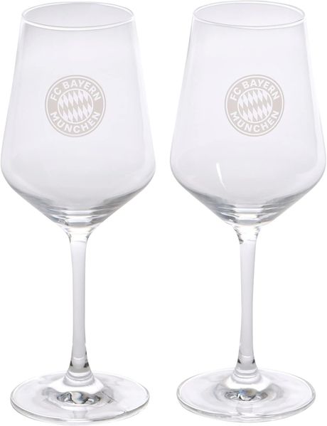 FC Bayern München Glas Weinglas 2er Set