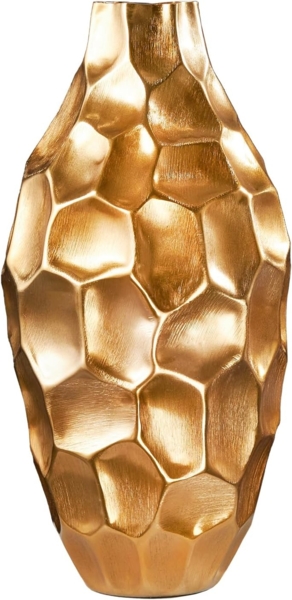 riess-ambiente Tischvase ORGANIC ORIENT 44cm gold (1 St), Wohnzimmer · Dekoration · Metall · Blumen