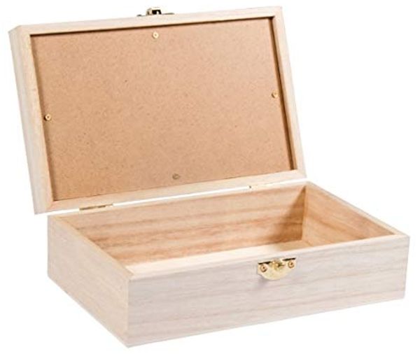 Holz-Box m. Schütteldeckel, FSC100%, 20x12,5x6,5cm, natur