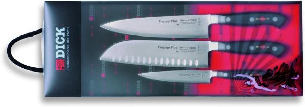 Dick Messerset Premier Plus Eurasia asiatishe Küchenmesser X50CrMoV15 Stahl