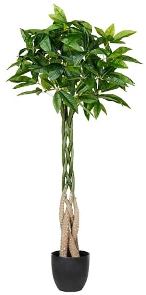 Kunstpflanze PACHIRA TREE 120 cm Grün