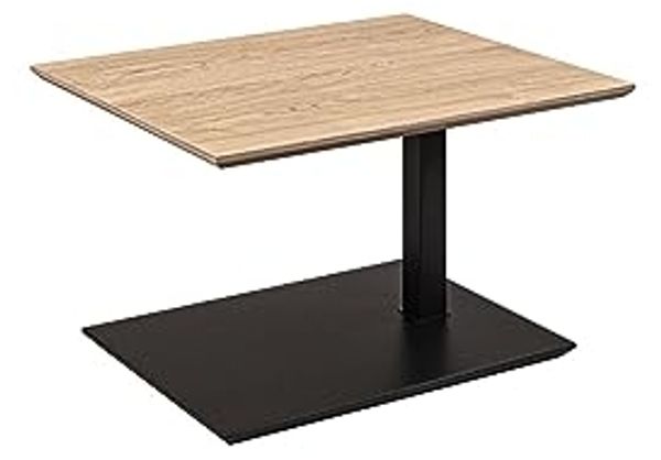 Beistelltisch Cecil 70x60x47 höhenverstellbar Anthrazit/Wildeiche Bianco 16215