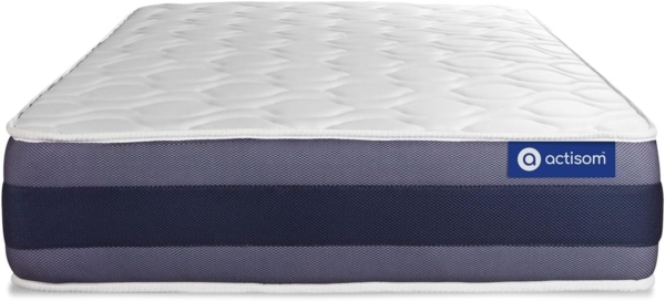 Actiflex morpho matratze 75x190 cm, Taschenfederkern und Memory-Schaum, Härtegrad 2, Höhe :24 cm, 5 Komfortzonen