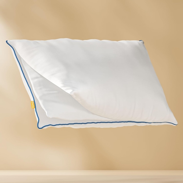 Emma Flauschkissen, 98 % Polyester / 2 % Elasthan weiß, 80x80 cm