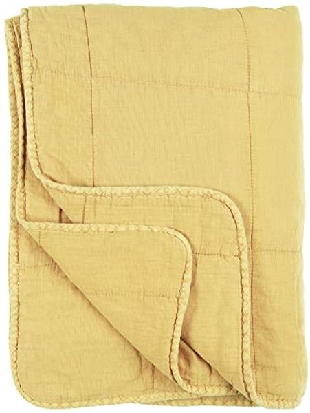 Decke Quilt Tagesdecke Überwurf Lemon Drop Gelb 180x130cm Ib Laursen 6208-05