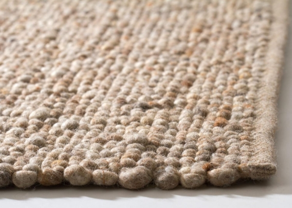 Handweb Teppich Lech, Farbe: natur, Größe: 250x350 cm Bild 2