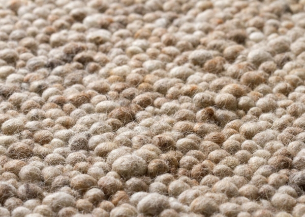 Handweb Teppich Lech, Farbe: natur, Größe: 250x350 cm Bild 3