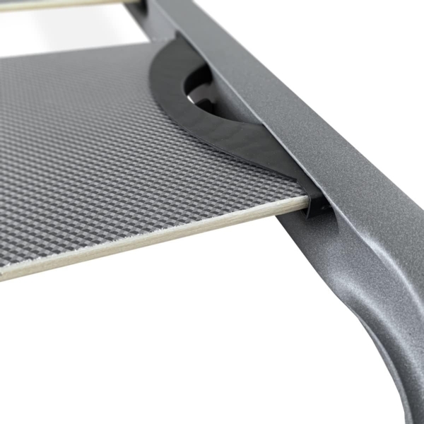 Homey Verstärkter Lattenrost mit breiten Lamellen, geräuschhemmend, Struktur 40x30 mm, ohne Beine, stark und robust, 150x200 cm Bild 3