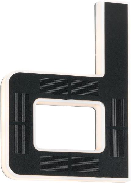 Paulmann 94653 Outdoor Solar LED Hausnummern Buchstabe D IP44 3000K Akku wechselbar