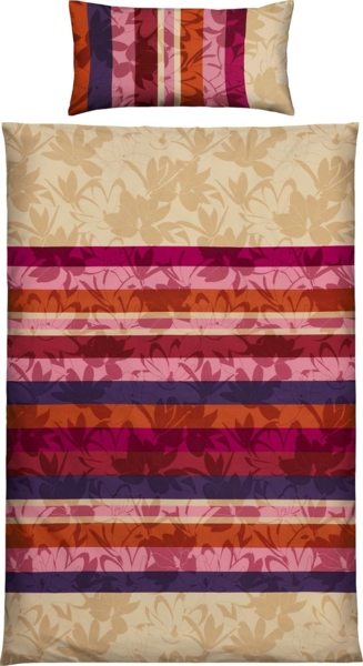 REDBEST Bettwäsche Bettwäsche, Jersey, Single-Jersey Streifen