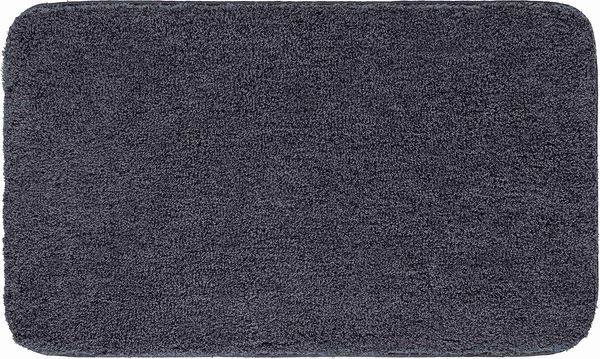 Grund Badvorleger 27 mm, sehr weich und saugfähig, rutschfest, Melange, Badematte 80x140 cm, Granit