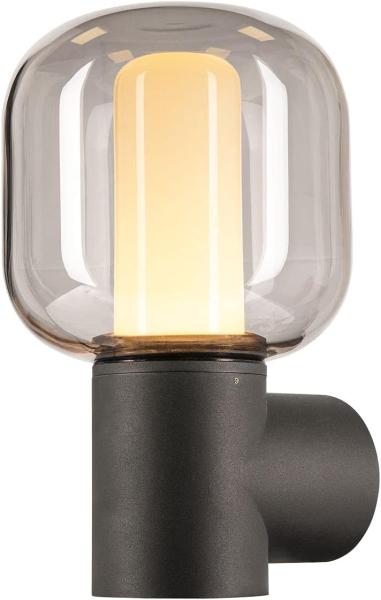 SLV 1004678 OVALISK WL Outdoor LED Wandaufbauleuchte anthrazit CCT switch 3000 4000K