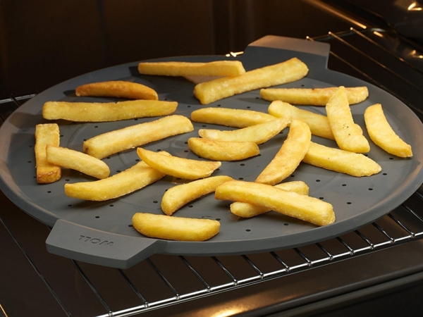 WOLL Spritzschutz multifunktional Ø 24-28 cm Silikon Alle Herdarten Spülmaschinen‑ & Backofenfest bis 260 °C Bild 2