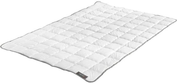 Badenia 03 731 230 149 Bettcomfort Steppbett Clean Cotton leicht, 155x220 cm, weiß