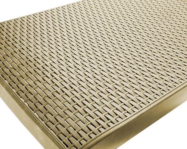 ONDIS24 Gartenliege Numana Sonnenliege mit 4-fach verstellbarer Rückenlehne, in Rattan-Optik, UV-beständig, witterungsbeständig, wetterfest Bild 4