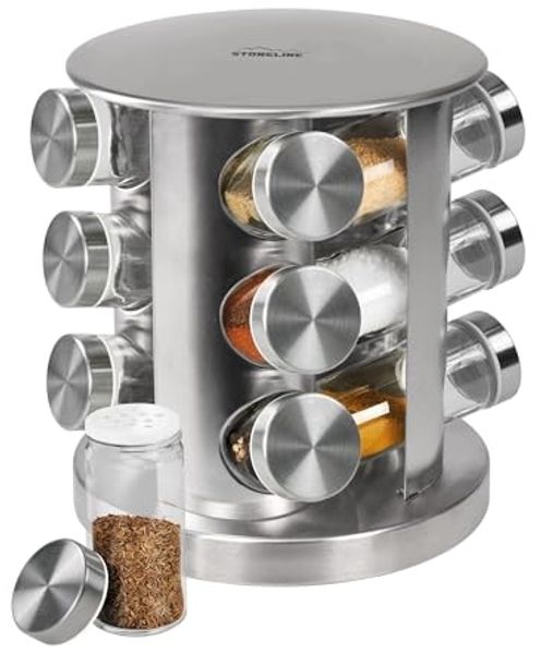 STONELINE Gewürzregal, 1-tlg, individuell befüllbar, Karussell 360 ° drehbar, Designed in Germany