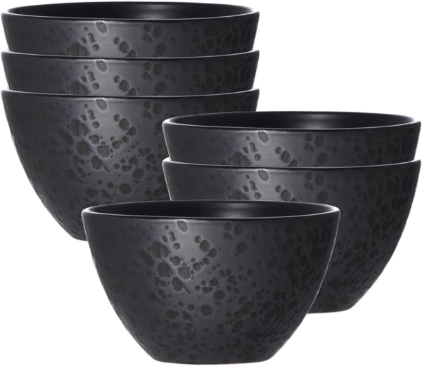 Ritzenhoff & Breker Kitwe Müslischale ø 14 cm schwarz 6er Set