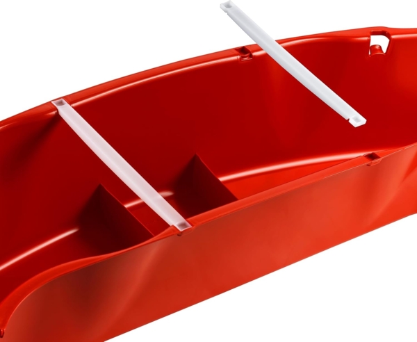 \"Buri Premium Sandkasten aus Kunststoff in verschiedenen Farben 150 x 150 x 20 cm Made in Germany rot\" Bild 9