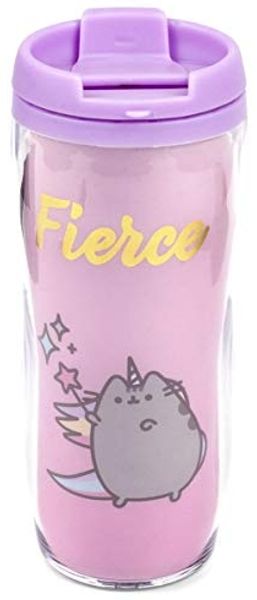 Thumbs Up! Pusheen Travel - Drinking cup "FIERCE" with drinking cap