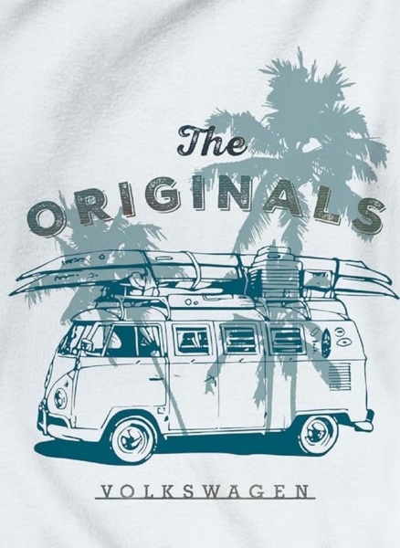 Wohndecke VW Volkswagen Decke Retro Originals 130x170 Kuscheldecke Fleecedecke, BERONAGE, passend zur Bettwäsche, ideal für Sofa, Couch, Bett, Auto