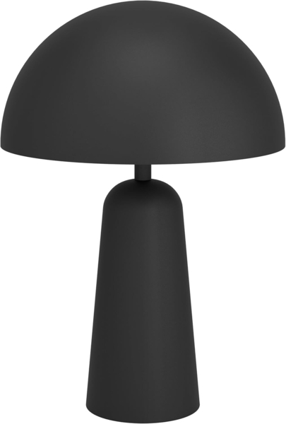 Eglo 900134 Tischleuchte ARANZOLA E27 1X40W Stahl schwarz H:45cm Ø30cm mit Kabelschalter