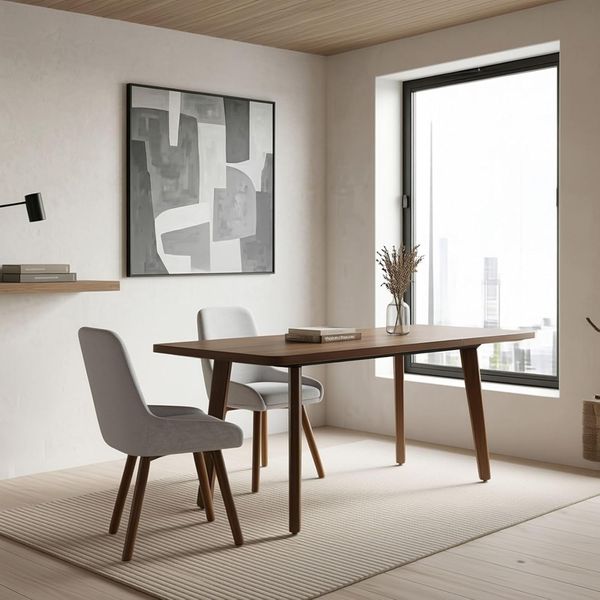 IDIMEX Esstisch NERI, Esszimmertisch 140-180 x 80 cm ausziehbar aus MDF Nussbaum Finish