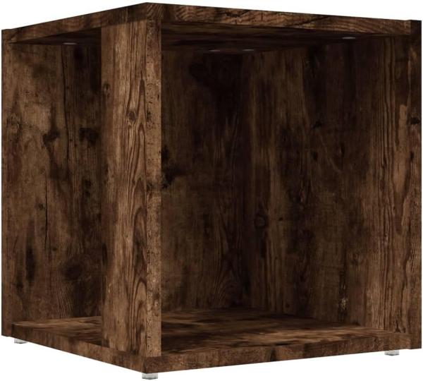 vidaXL Beistelltisch Räuchereiche 33x33x34,5 cm Holzwerkstoff 816020