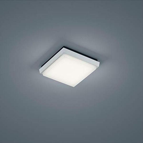 Leuchte Sola 17,5x17,5 cm weiß 1-flammig quadratisch