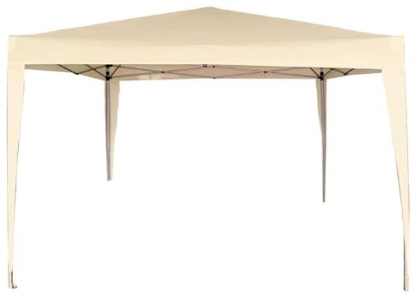 Gartenlaube Aktive 300 x 240 x 300 cm Stahl Creme Kunststoff