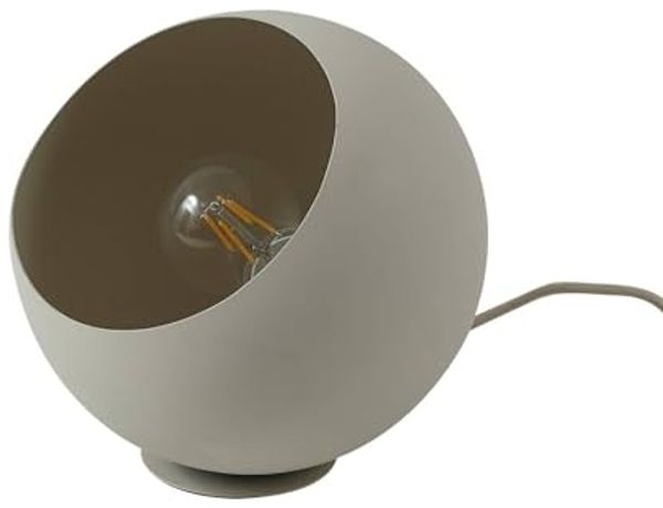 Lindby Tischleuchte Somolia, Metall, Creme IP20, 1 x 15 W LED