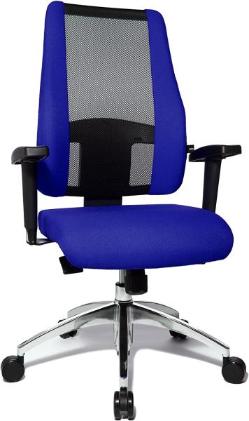 Topstar Bürodrehstuhl Air Synchro royalblau