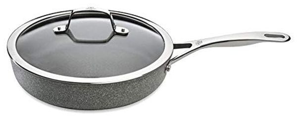 BALLARINI SALINA Schmorpfanne mit Deckel 28cm, Aluminium + Pfannenwender gratis