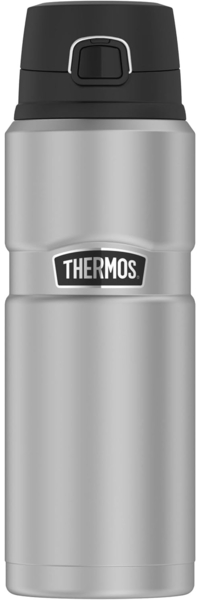 Thermos Isolierflasche Stainless King, Trinkflasche, Edelstahl, Stainless Steel Matt, 700 ml, 4010205070