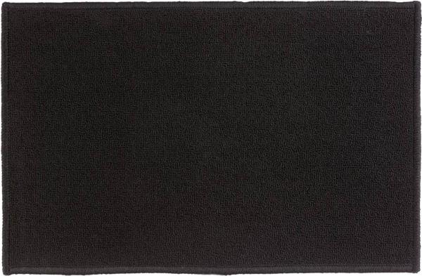 Badteppich TAPIS UNI, 40x60 cm, Farbe schwarz