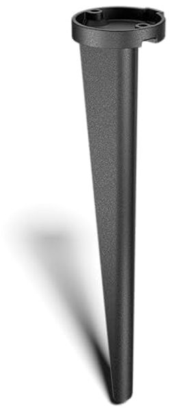 Steinel Erdspieß aus Aluminium für 24V Gartenleuchte Sphera, rostfreier Bodenanker für 24V Kugelleuchte, Anthrazit