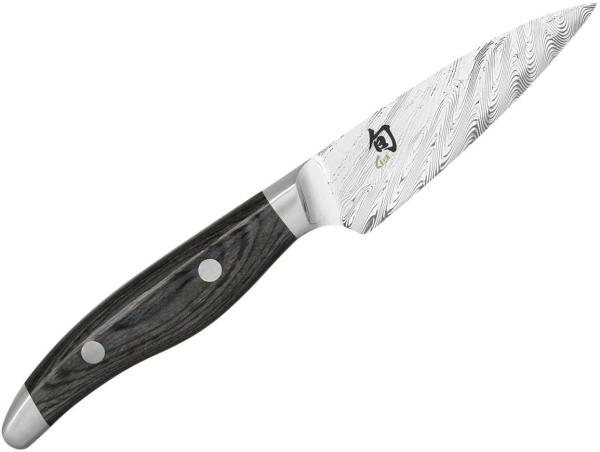 Kai Messer Shun Nagare Officemesser, Kochmesser, Küchenmesser, Messer, 9 cm, Damaszener Stahl, NDC-0700