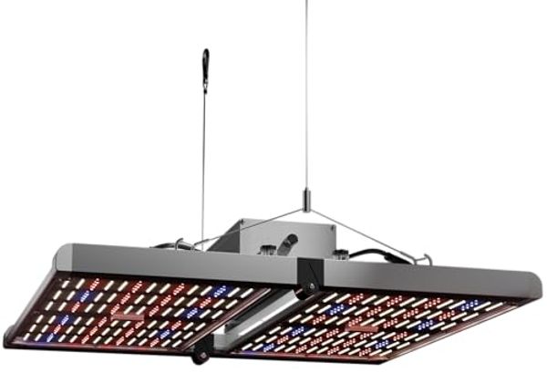 Caluma LED Grow Lampe Force 320 W, 59,5 x 60 x 11 cm, 2,7 µmol/J, 830 µmol/s