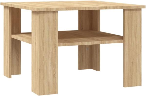 vidaXL Couchtisch Sonoma-Eiche 60x60x42 cm Holzwerkstoff 800210