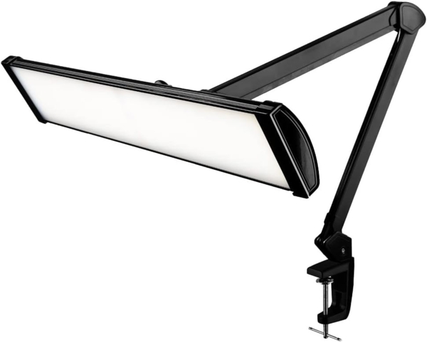 Semplix LED Arbeitslicht - Arbeits-Tischlampe (540 LED / dimmbar / Tischklemme)