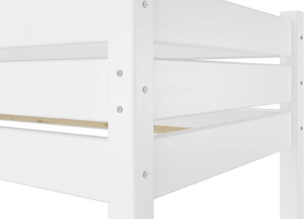 Erst-Holz Etagenbett für Erwachsene weiß 90x200, Nische 80 cm teilbar Bild 6