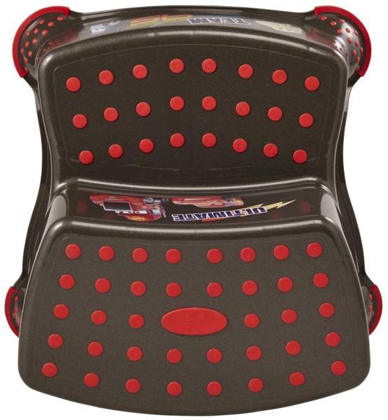 keeeper Cars Zweistufiger Tritthocker, Ab ca. 3 bis ca. 14 Jahre, Anti-Rutsch-Funktion, Igor, Grau Bild 5