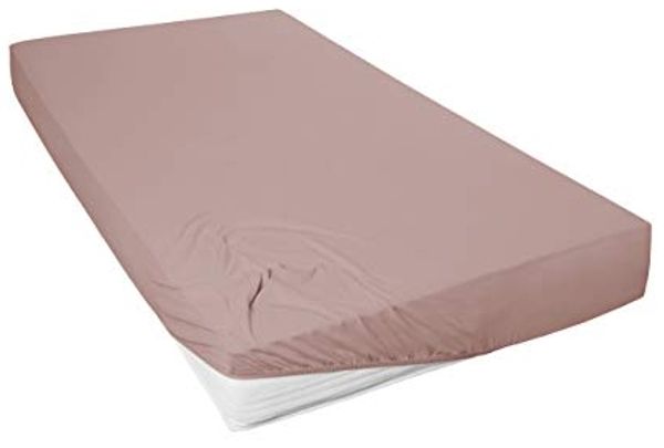 Vario Jersey-Spannbetttuch nougat, 190 x 200 cm