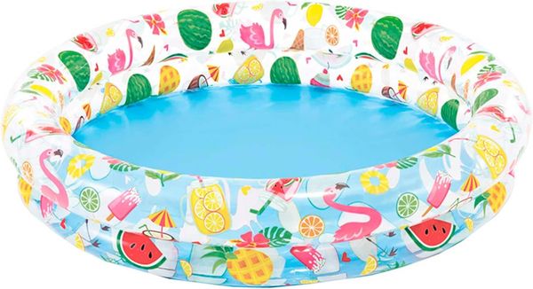 Intex 59421NP - Aufblasbarer Pool Just So Fruity, Vinyl, Mehrfarbig, 122x25 cm