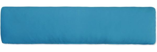 Traumschlaf Basic Single Jersey Seitenschläferkissen Bezug|40x140 cm| blau