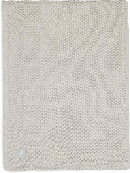 Jollein Basic Knit Bettdecke 100 x 150 cm Nougat / Fleece Beige