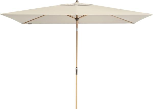 Doppler Sonnenschirm "Alu Wood 200x300", natur, 200x300 cm