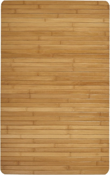 Kleine Wolke Badteppich Bambus 50 x 80 cm Braun 430276