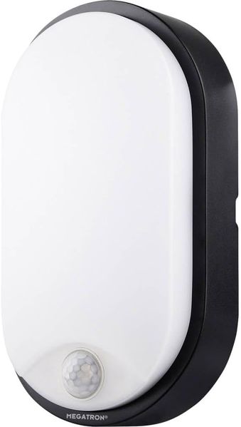 Außenwandleuchte, BULKA OVAL, LED/10W, mit IR-Sensor