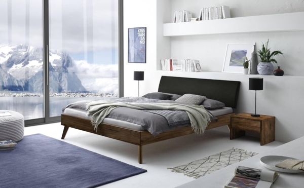 Hasena Trento Caprile Massivholzbett 180x200 Nussbaum, geölt 20 Bild 2