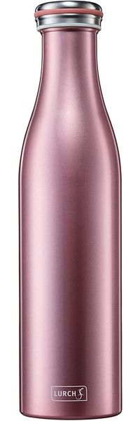 Lurch Edelstahl Isolierflasche 0,75 l Rosegold